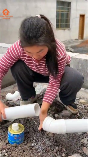 4" PVC drain pipe insulation ৪" পিভিসি ড্রেন পাইপের ইনসুলেশন #plumbingrepair# #plasticpiping