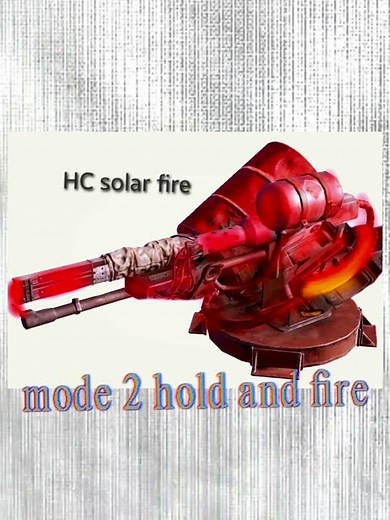 tutorial how to make HC solar fire relic pulse fire cannon and sounds fan made #crossout