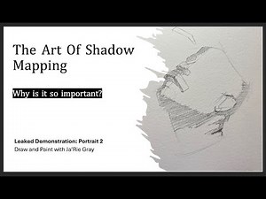 What is Shadow Mapping in Drawing and Painting? Why is it important in art? Live demonstration!