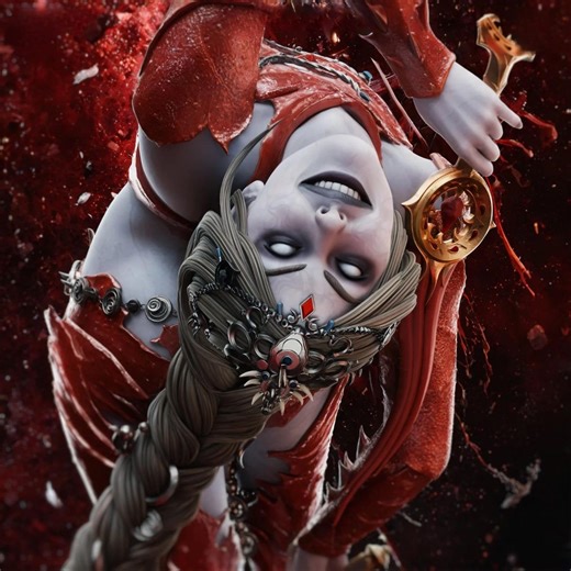 Orin the Red Statue | Baldur’s Gate 3 Collectible Figure | RPG Collectors Gift | Dark Fantasy Female Figurine | Geek Shelf Display - Etsy