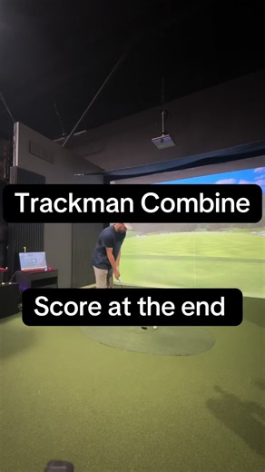First time doing the Trackman Combine. I have some work to do. Score 77 @thelab301 #trackman #golfing #indoorgolf #golfsimulator #golftiktok