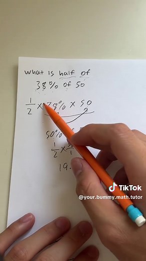 5th Grade Math: Half of 38% of 50 Explained