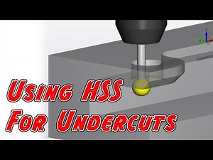 KevCAM Night School - HSS Under Cutting Chamfers