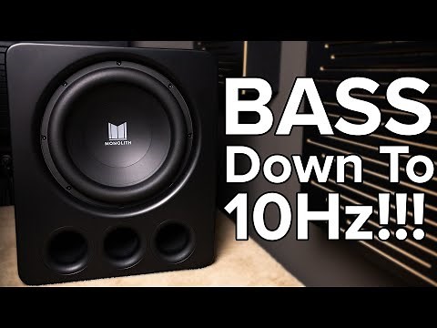 MONSTROUS Bass From 150lb Subwoofer! - Monolith 13 Review