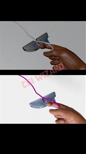 Hand Rig in blender #blender #3danimation #blender3d