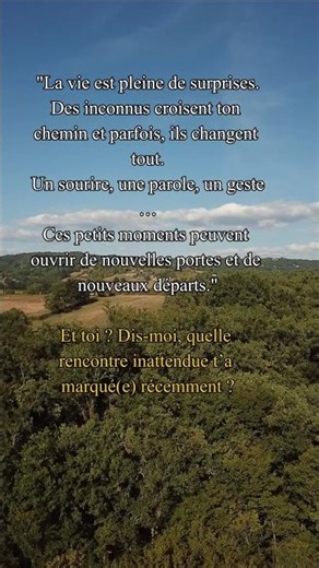 Nouvelles rencontres