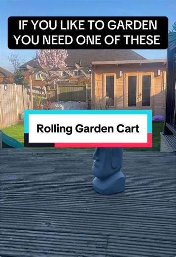 Transform Your Gardening Experience with This Rolling Cart