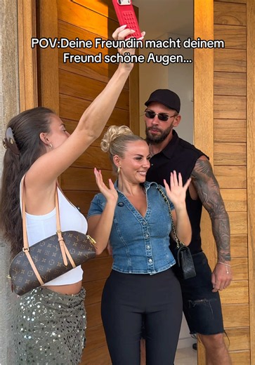 Wie hättet IHR reagiert? POV: Freundin macht Freund schöne Augen