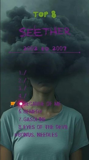 Top 8/Seether - From 2002 to 2007 #seether #music #shorts