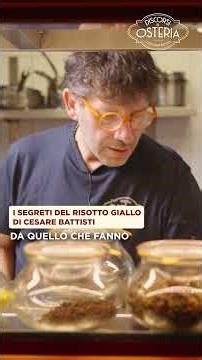 The Secrets of Cesare Battisti's Yellow Risotto | Osteria Discussions