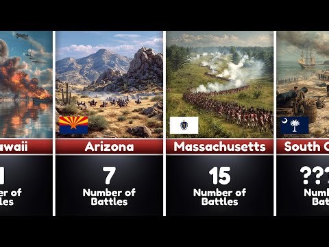 How Many Battles Were Fought in YOUR State?