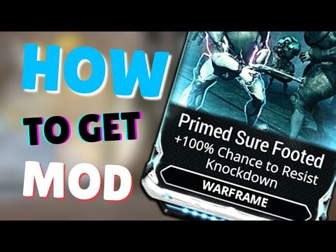 How to get Primed sure Footed in Warframe