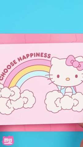 Hello Kitty on Instagram: "Learn how to make this supercute DIY Hello Kitty puzzle on the #HelloKittyandFriends YouTube channel 🧩🎀 Link in bio!⁠"