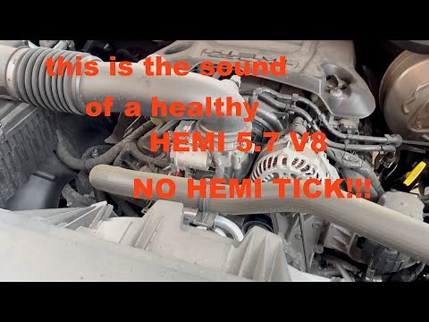 WHAT HEALTHY 5.7 HEMI V8 SOUNDS LIKE NO HEMI TICK