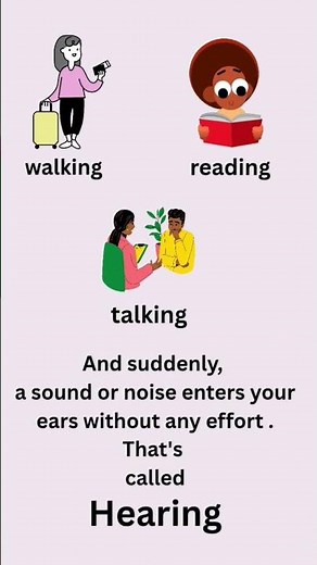 👉 Hearing vs Listening | Key Difference Explained with Examples #english #learnenglish #vocabulary