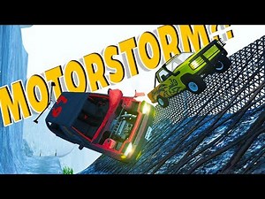 BeamNG Drive - AWESOME MOTORSTORM STYLE RACING!