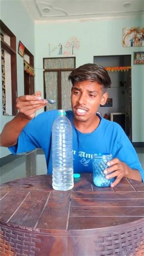 I Tried A Bottle Flip Trick 😮 #shorts#experiment