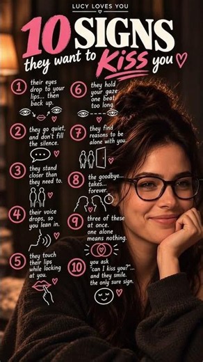 How To Know If She Wants To Kiss You: 10 Signs