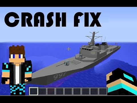 minecraft flans battleship mod CRASH FIX