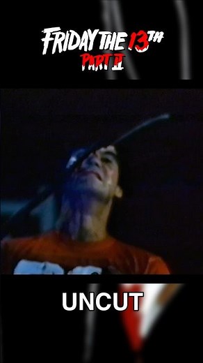 Mark's uncut scene from Friday the 13th Part 2! #fridaythe13th #jasonvoorhees #horror #uncut