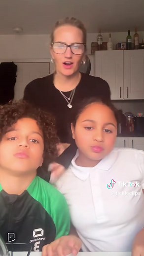 Tickling test mom with daughter and son 😂 Comment for a Part 2 🥰 #tickling #fyp #tiktoklive #mom #funny