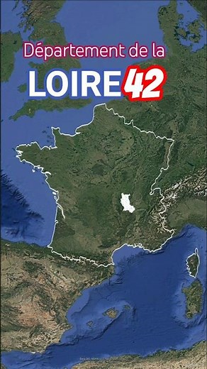 Département de la Loire 42 🇨🇵 - #france #mappy #département #loire