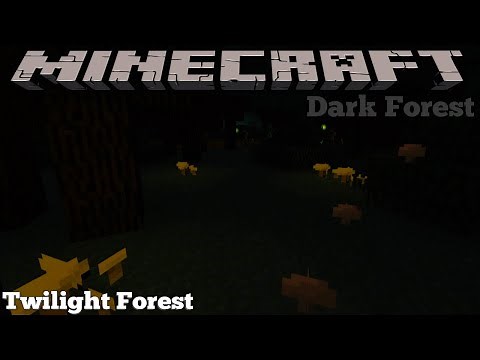 TWILIGHT FOREST MOD - DARK FOREST - MINECRAFT 1.16.5 (MOD SHOWCASE)