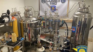 Police confiscate 'highly elaborate THC extraction lab' from Clinton Township home