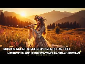 MUSIK INSTRUMEN | SERULING TIBET PENYEMBUHAN & RELAKSASI DIAKHIR PEKAN - musik suling | lofi chill
