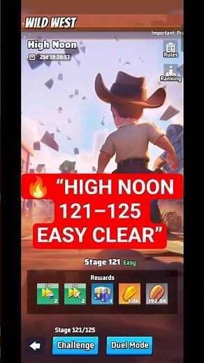 🔥 High Noon Stage 121–125 Guide | Easy Clear Strategy | Last War: Survival #lastwar