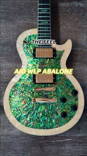 AIO Wolf WLP 750T Electric Guitar in Abalone is BACK IN STOCK #aioguitar #allinoneguitar #guitarshop