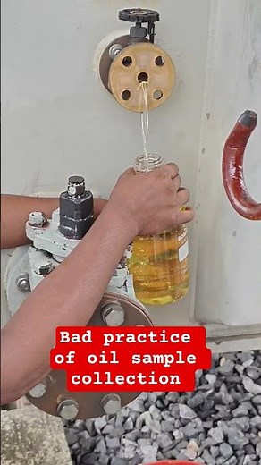 🔍 Transformer Oil Sample Collection Procedure | Step-by-Step Guide bad practice o sample collection.