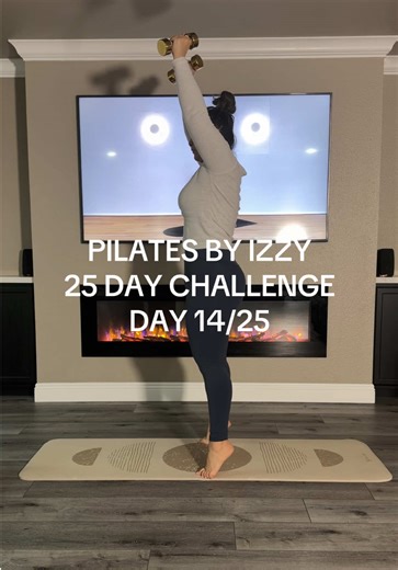 Full Body Pilates Workout for 25 Day Challenge