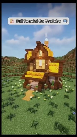 Minecraft medieval fantasy house tutorial