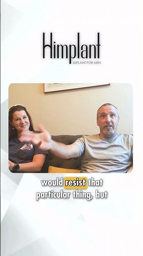 “It didn’t take long for my wife to warm to the idea!” 💑 Patient and wife review Himplant® procedure