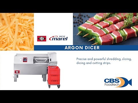 Treif - Argon Dicer (Slicing & Dicing)