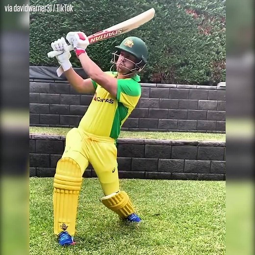95K views · 1.4K reactions | Are you really shadow-batting properly if you're not doing it in full kit? (: David Warner) | ESPNcricinfo | Facebook