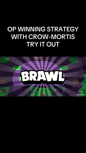 Strategy with crow and morris try out! @Auroratigerr #fyp #brawlstarstiktok #strategy #bs #foruyou