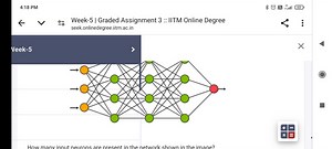 4:18 PM\leftarrow \quad ○- Week-5| Graded Assignment 3 :: IITM... | Filo