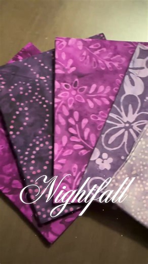 Dark tones with quiet contrast. | #quilttok #modernquilting #fabricbundles #quiltshop #blueowlquiltco