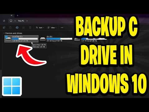 How To Backup C Drive In Windows 10