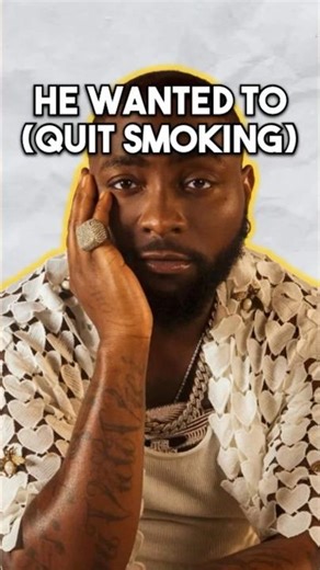 Afrobeats Artists Who Tried to Stop Smoking 🫣 #shorts #davido #musicfacts