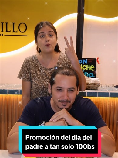 💼🤗 Por el día del padre tenemos 2 combos a tan solo 100bs. Tenemos para amantes de pescado 🐟 y de carne 🐄. Te esperamos en nuestra sucursal en la Av. Beni 2do anillo 🤭 #ajiamarillosc #bolivia🇧🇴 #santacruzdelasierra🇳🇬 #comidaperuana