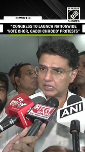 Cong MLA Sachin Pilot questions BJP’s role in EC, alleges voter list discrepancies & ‘vote theft’ #SachinPilot #Congress #BJP #ElectionCommission #CEC #VoterList | Asian News International (ANI)