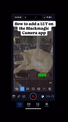 Kiangkaifilm on Instagram: "How to add a LUT on the Blackmagic Camera app #colorgrading #blackmagic #cinematic #filmmaking"