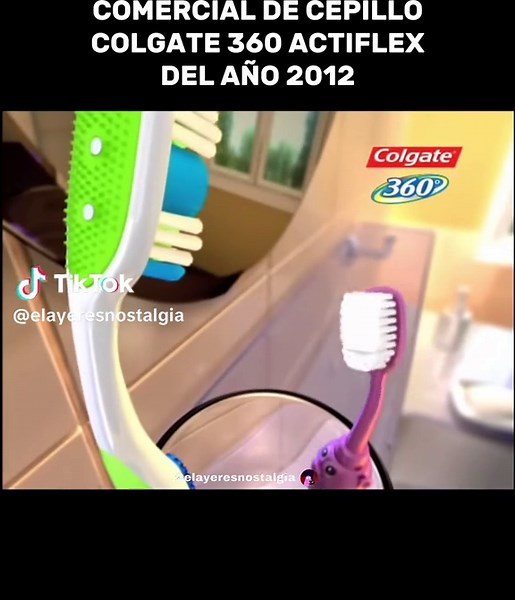 Comercial Colgate 360 Actiflex: Nostalgia de los 2012