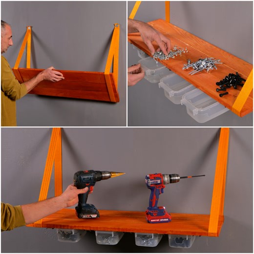 DIY tool storage hack every garage needs🛠️⚙️