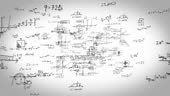 Maths Symbols Flying Through Loopable full HD