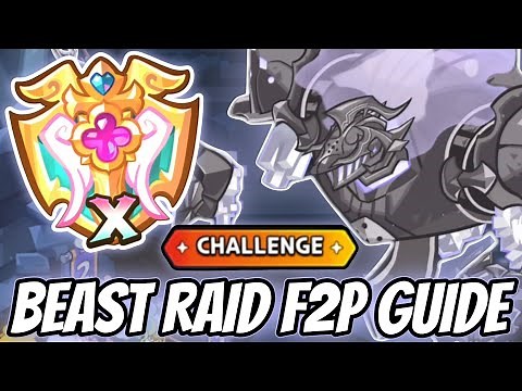 Beast Raid CHALLENGE Full F2P Guide 🔥