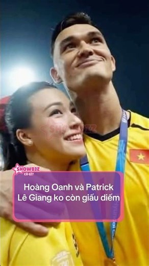 Hoang Oanh and Patrick Le Giang no longer hiding it, comfortably hugging each other at My Dinh St...